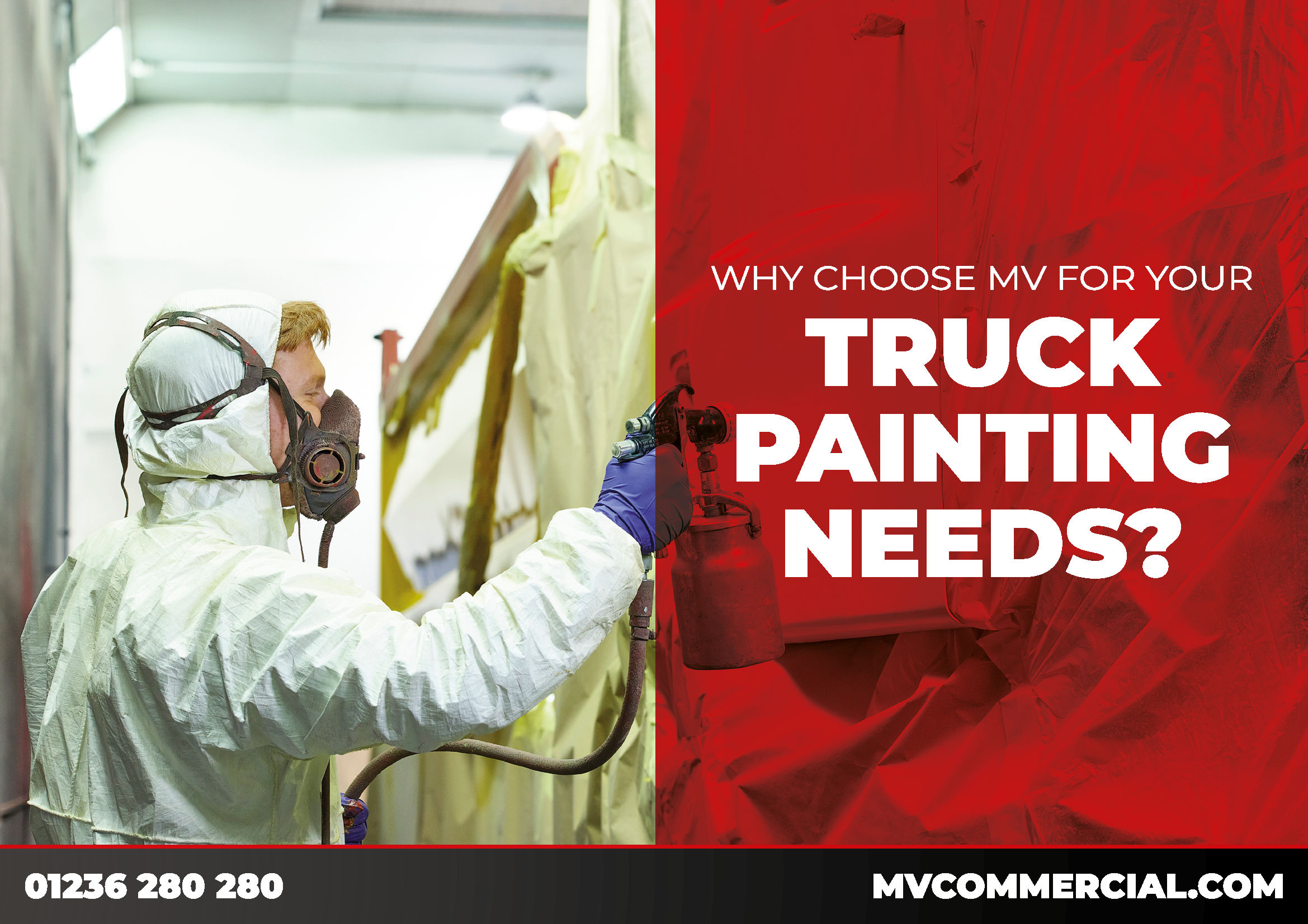 Image for Why Choose MV Commercial for Your Truck Painting Needs?