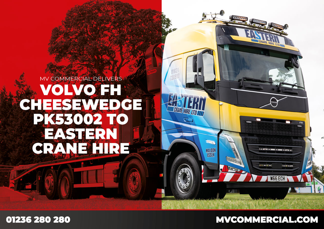 Image for Eastern Crane Hire Unveils Volvo FH 460 with Palfinger PK 53002 SH at Truckfest Scotland