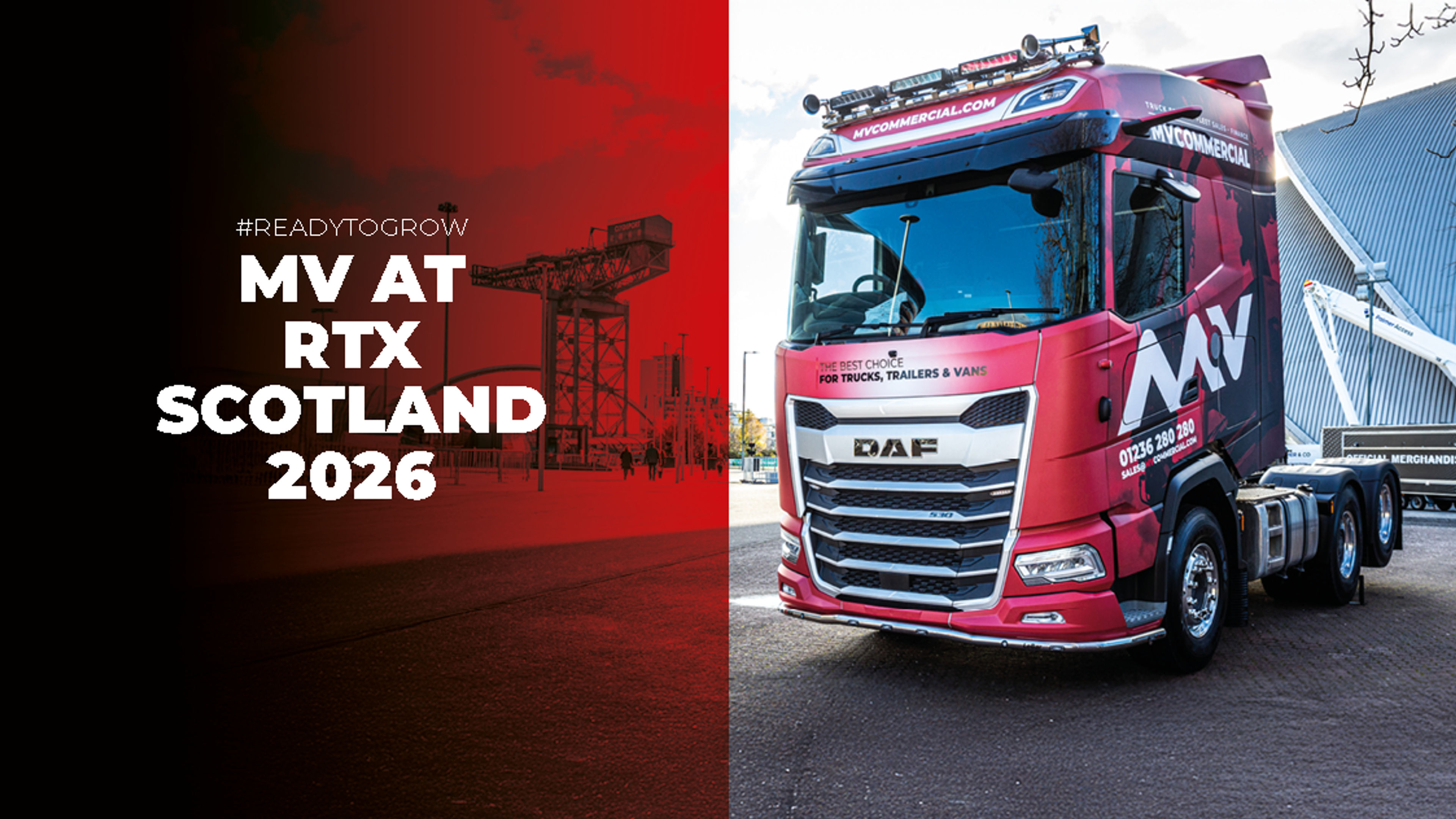 Image for The Best of Scotland’s Crane Truck Hire and Sales | MV Commercial at RTX Scotland