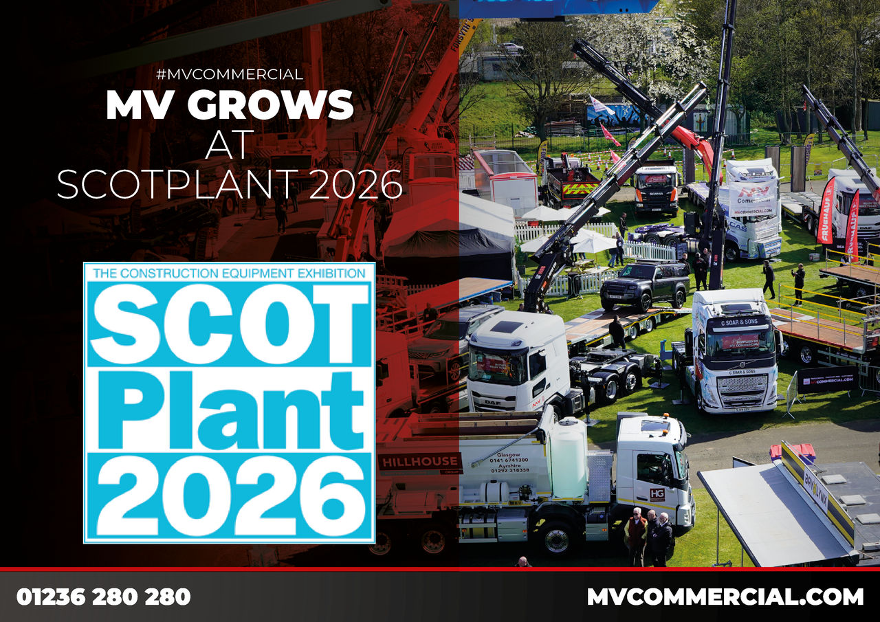 Image for MV Commercial to Exhibit at ScotPlant 2026: Supporting Scotland’s Construction and Industrial Sectors Through Plant Truck Hire and Sales