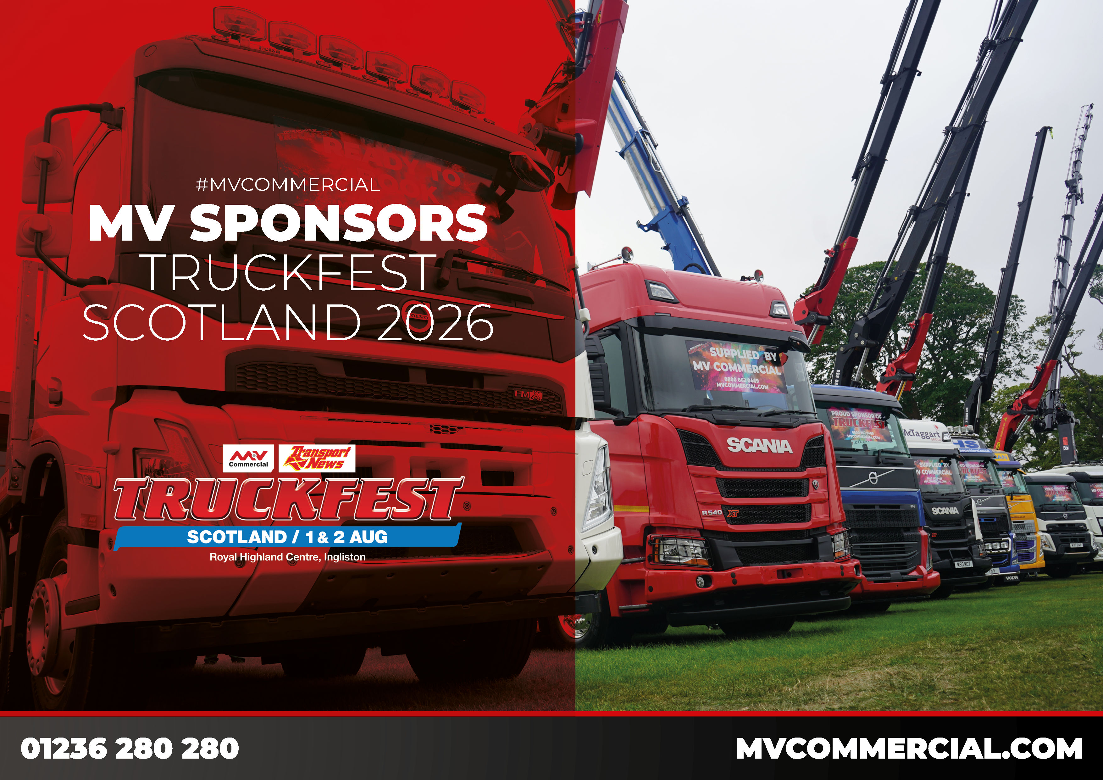 Image for MV Commercial at Truckfest Scotland: A Proudly Scottish Business Supporting the Trucking Industry