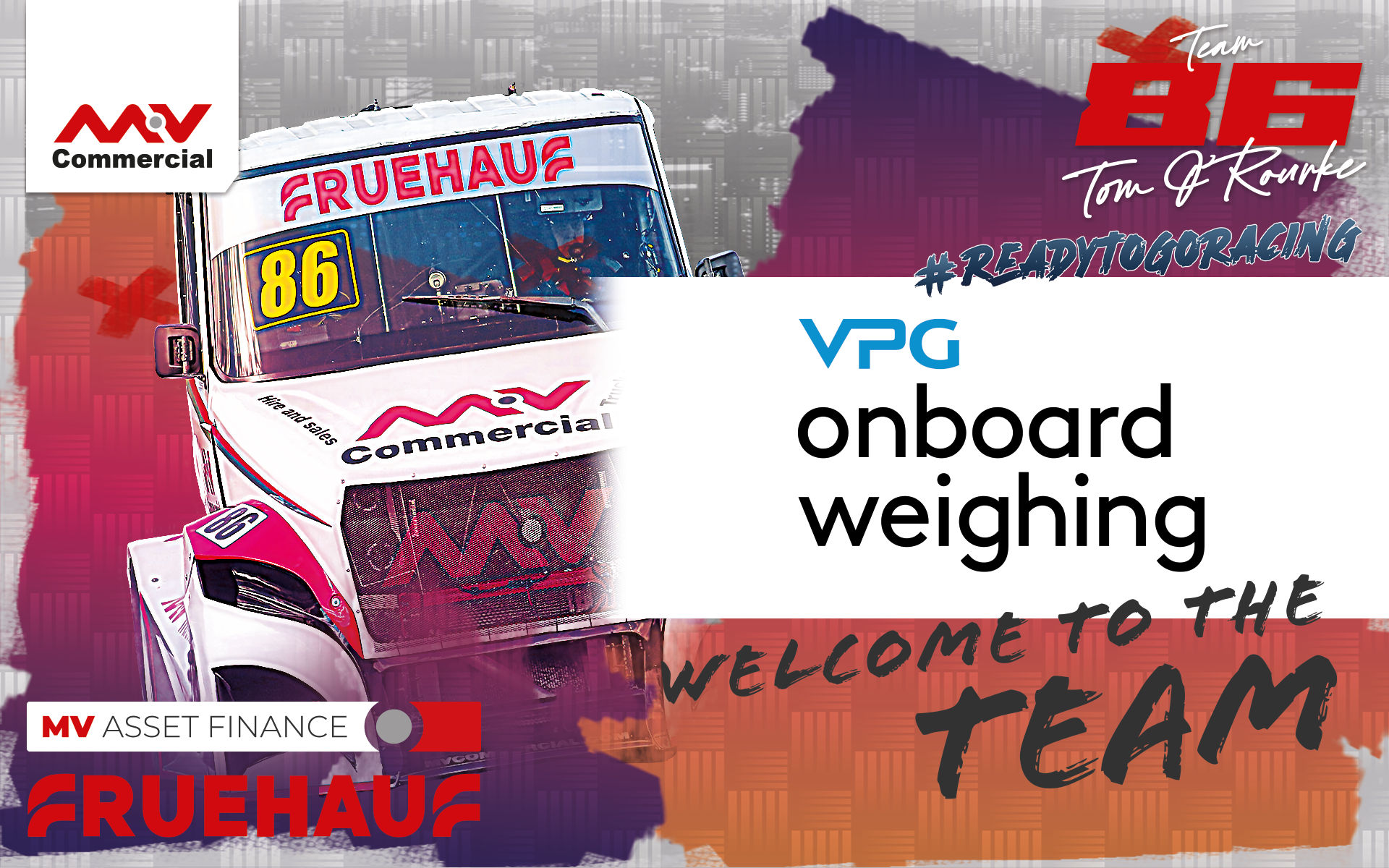 Image for 86 MV Truck Racing Welcomes VPG Onboard Weighing as New Sponsor