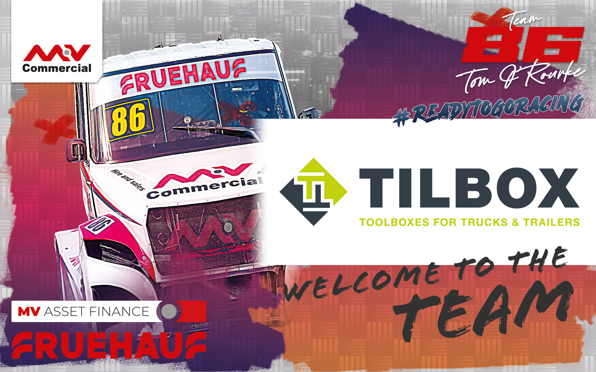 Image for 86 MV Truck Racing Welcomes Tilbox as New Sponsor