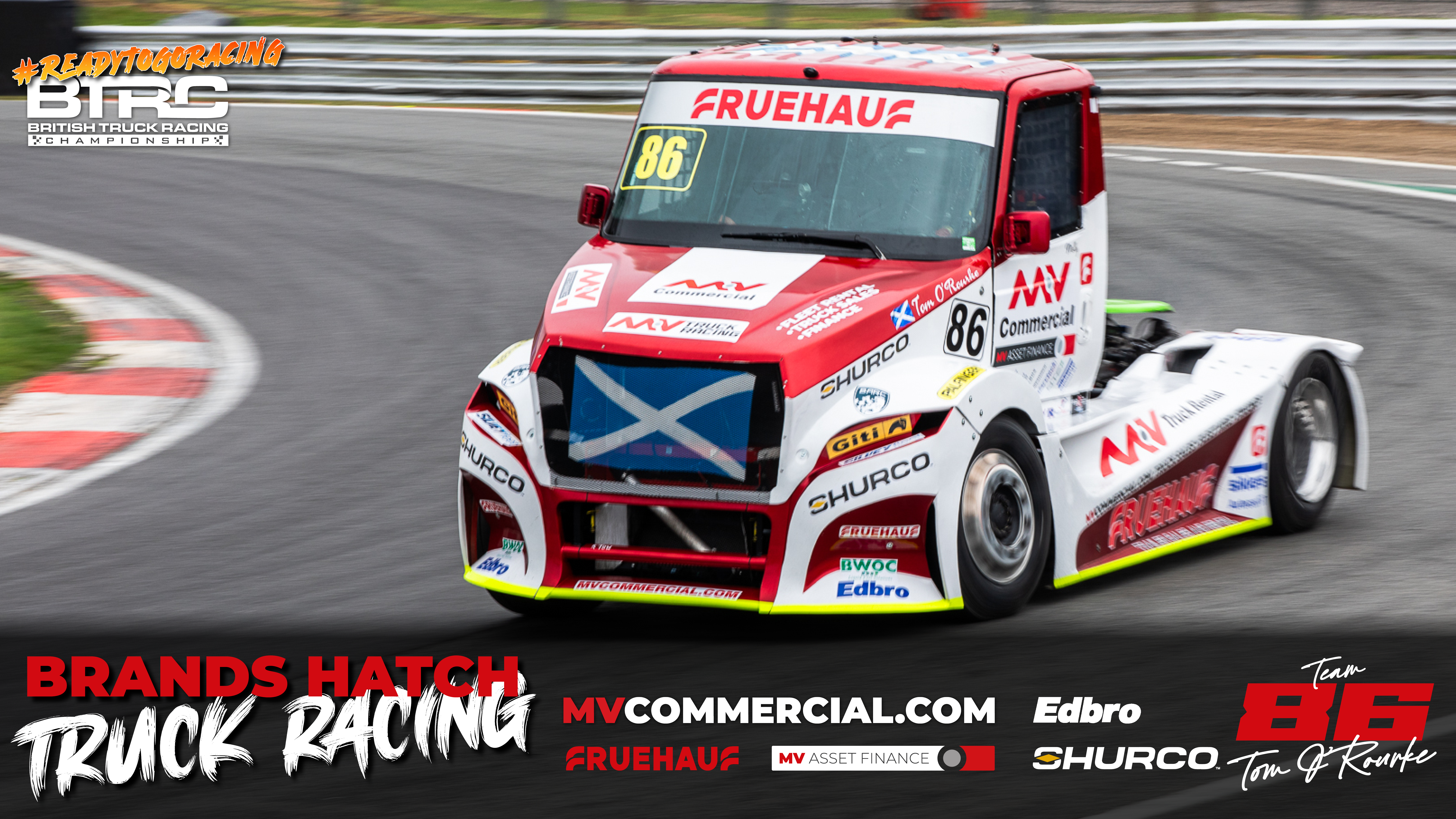 Image for Solid Start and Strong Signals for MV Truck Racing at Brands Hatch