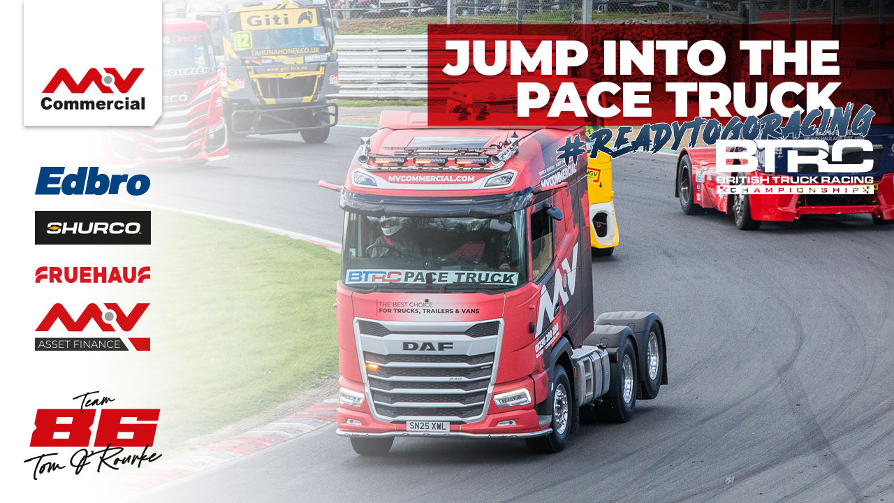 Image for You’ve NEVER Seen Brands Hatch Like This… Pace Truck POV Lap | MVCommercial.com