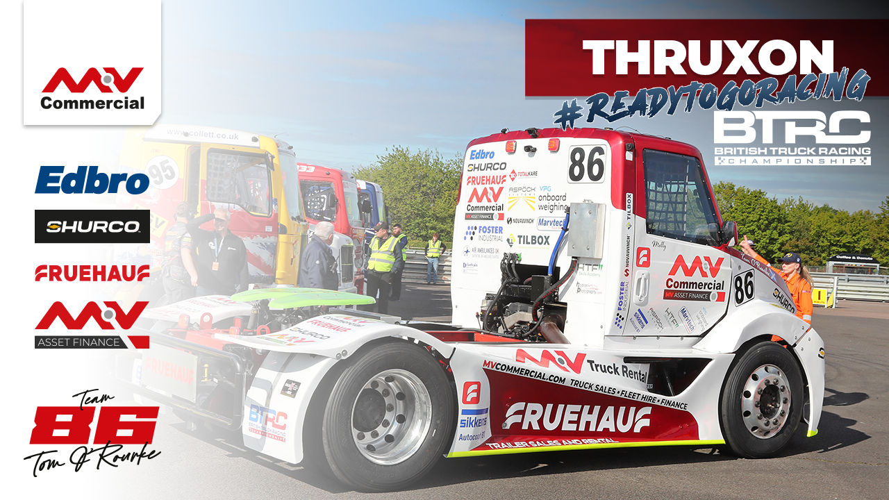 Image for Team MV Truck Racing Endures Tough Thruxton Weekend After Engine Failure