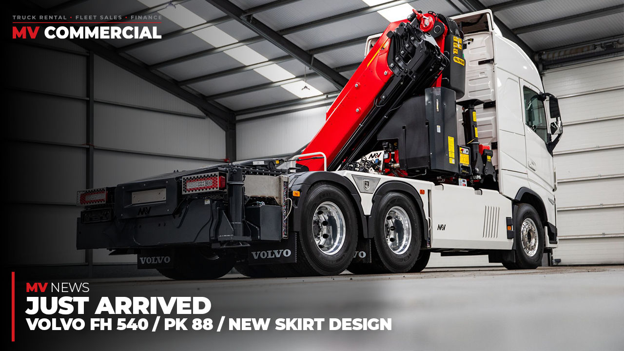 Image for Just Arrived Volvo FH 540 Palfinger PK 88 Crane Truck with New Skirt Design for Hire and Sale
