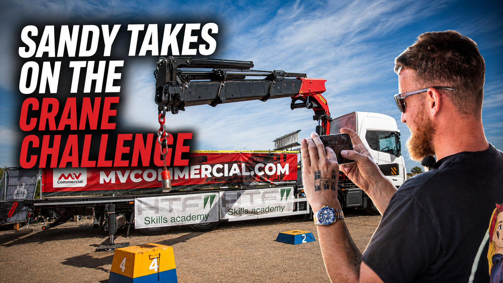 Image for Sandy from Flat Out Flat Broke Takes on the HTF Lorry Loader Challenge