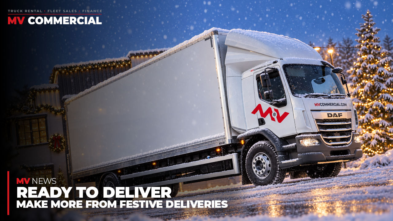 Image for Deliver More This Christmas with Box and Curtainsider Truck Hire