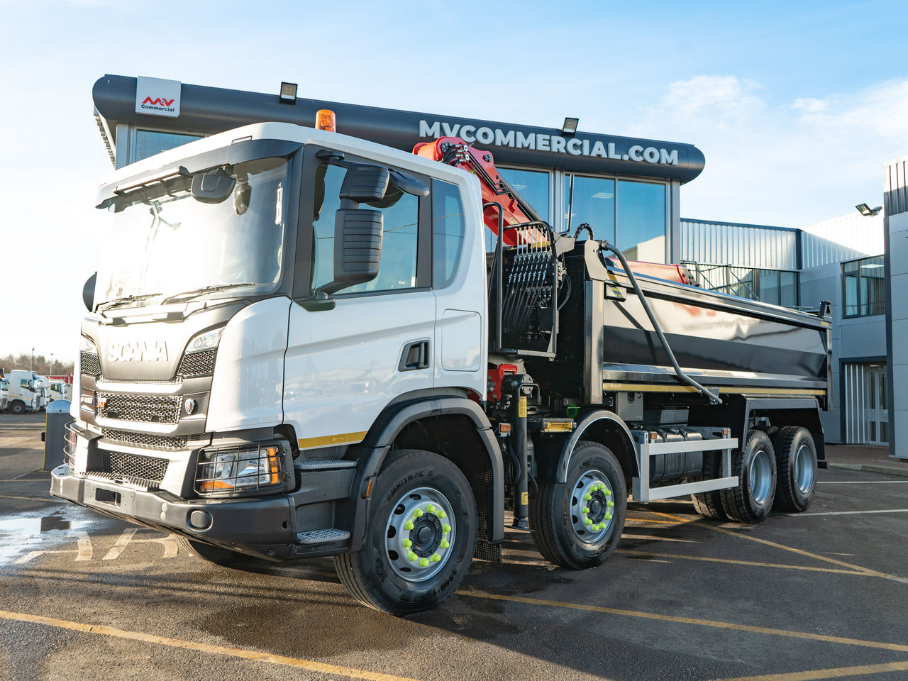 2023 Scania P410 Tipper Grab for sale at MV Commercial