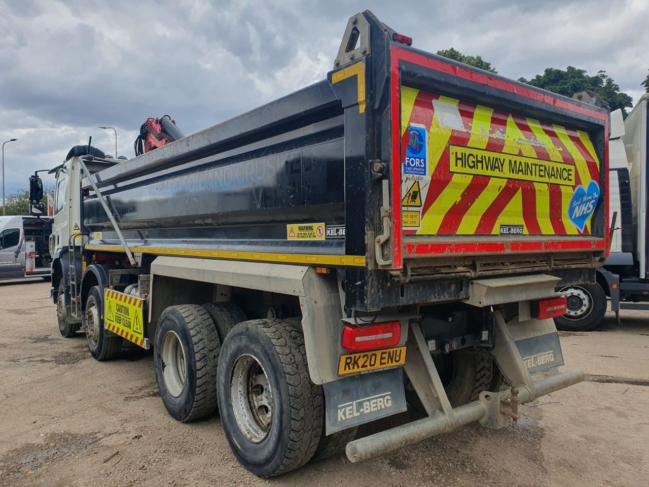 Ready to go DAF CF 450, Tipper Grab, 450, 32 Tonne, Day Cab, Automatic, AdBlue Tank - 45 Litre, Air Conditioning, Bumper Mounted Fog Lights, Cab Sunvisor , Cruise Control, , Palfinger Epsilon, Epsilon M125L | for sale at MV Commercial, the UKs leading Truck, Trailers and Van supplier. (RK20ENU 102931)