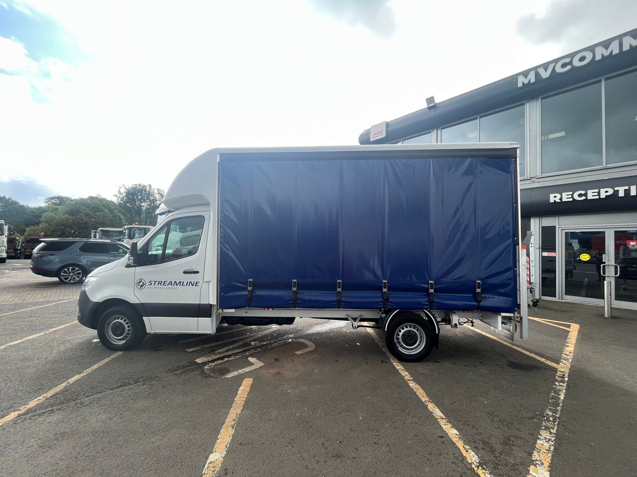 2021 Mercedes-Benz Sprinter 316 CDI Curtainsider for sale at MV Commercial