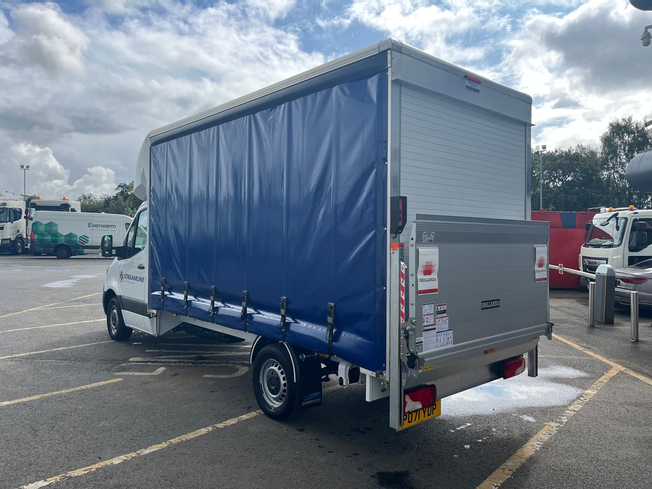 2021 Mercedes-Benz Sprinter 316 CDI Curtainsider for sale at MV Commercial