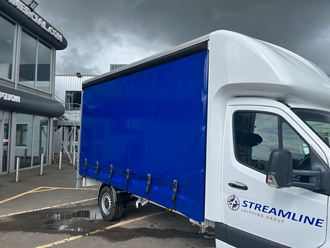 2021 Mercedes-Benz Sprinter 316 CDI Curtainsider for sale at MV Commercial