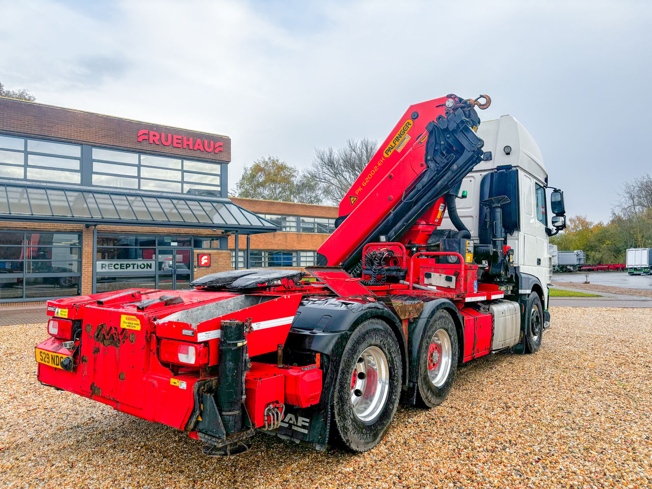 Ready to go DAF XF 510, Tractor Unit, 510, 80 Tonne, Super Space Cab, Manual, Reversing Camera, Double Bunk, Crane Pads and Carriers, Work Light , Kelsa Hi-Bar, , Palfinger, PK 62002 EH HIGH PERFORMANCE | for sale at MV Commercial, the UKs leading Truck, Trailers and Van supplier. (S29NDC 108273)