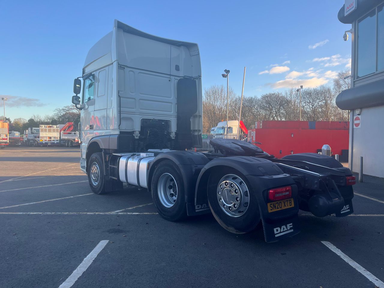 Ready to go DAF FTR XF530, Tractor Unit, 530, 60 Tonne, Super Space Cab, Automatic, 9 Tonne Front Axle, Adaptive Cruise Control, Bumper Mounted Fog Lights, Cab Sunvisor , DAF Sound System, , -, - | for sale at MV Commercial, the UKs leading Truck, Trailers and Van supplier. (SN20XTB 108409)