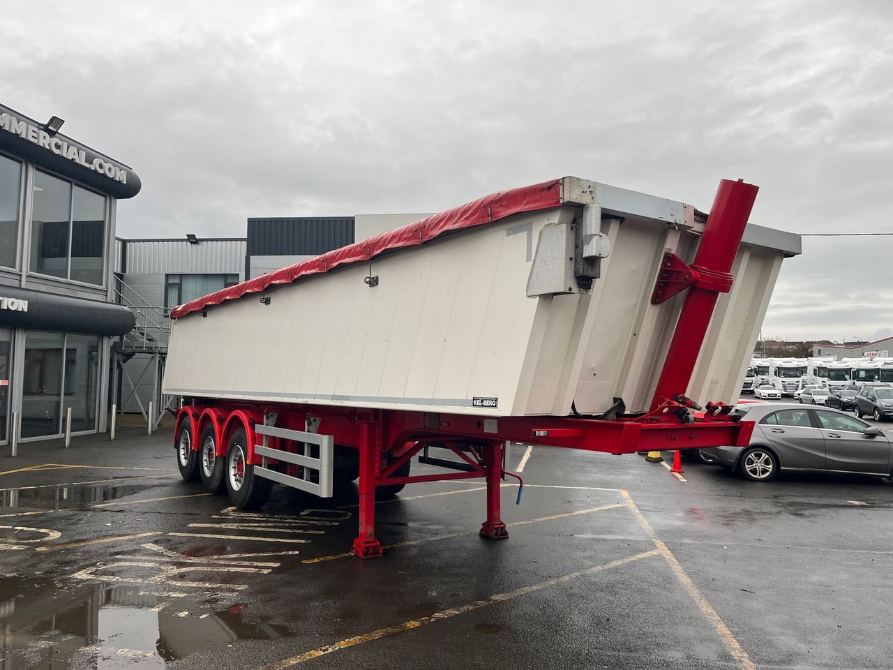 Ready to go Kelberg Triaxle Tipping Trailer, Trailers, , 40000, , , , -, - | for sale at MV Commercial, the UKs leading Truck, Trailers and Van supplier. (C459441 109263)