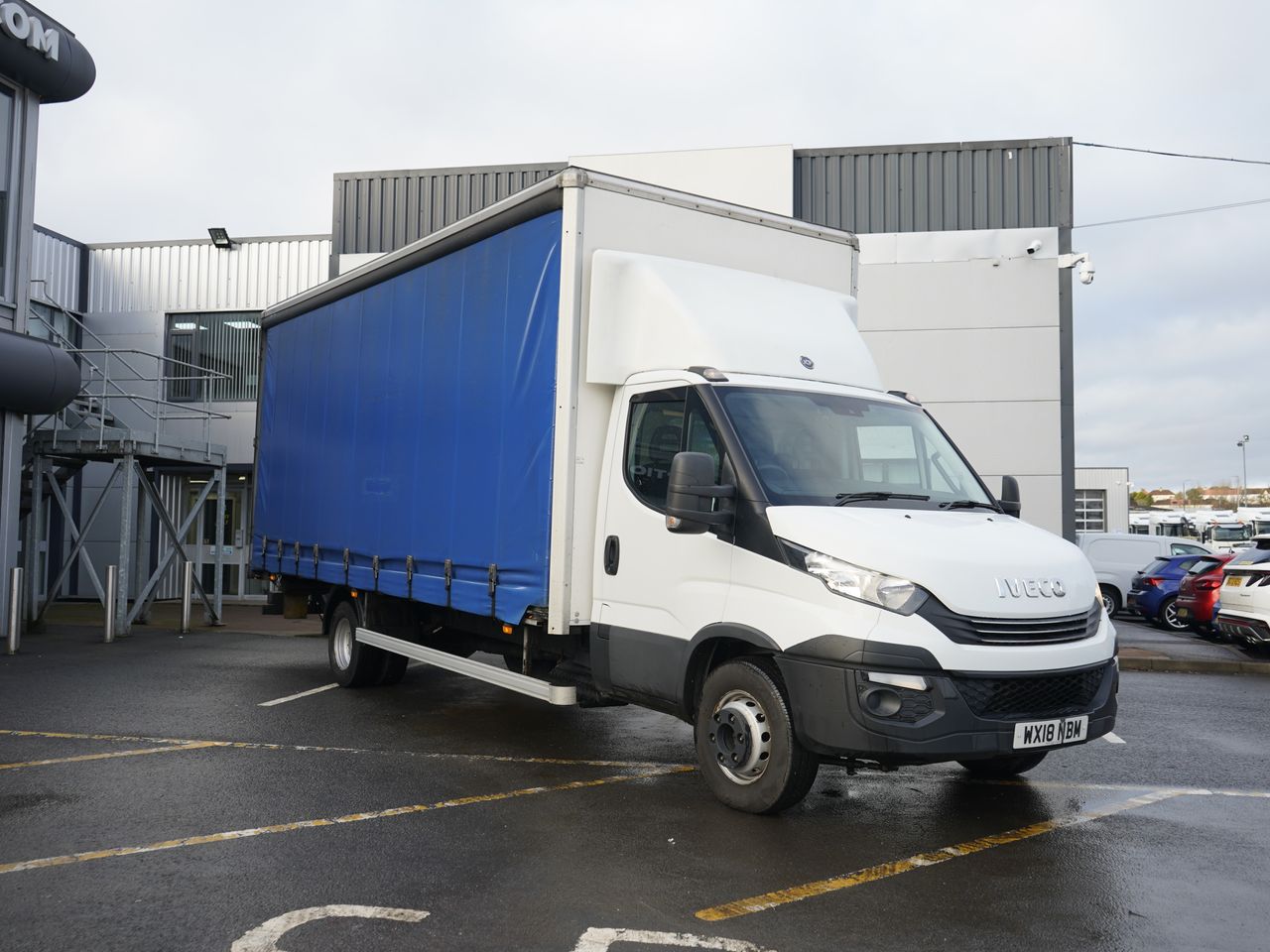 Ready to go Iveco Daily, Curtainsider, , 7.2 Tonne, Day Cab, Automatic, 3 Seats in Cab, Reversing Camera, Rear Barn Doors, Air Kit, Air Conditioning, , -, - | for sale at MV Commercial, the UKs leading Truck, Trailers and Van supplier. (WX18NBM 109584)