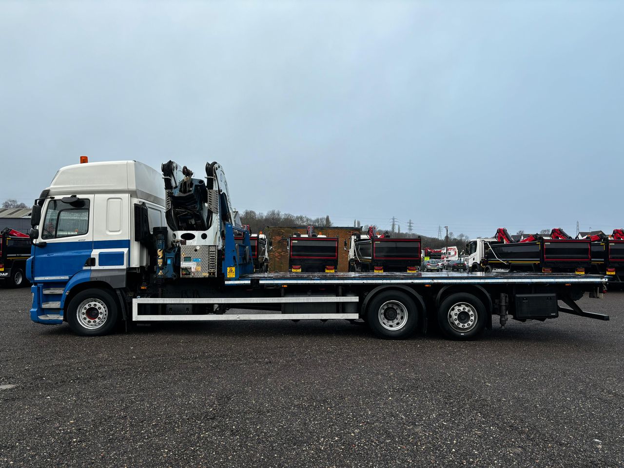 Ready to go DAF CF 65.410, Cabin Spec, 410, 26 Tonne, Space Cab, 12 Speed AS Tronic Gearbox, Rear Lift & Steer Axle, 9 Tonne Front Axle, Drawbar Coupling, 57mm Drawbar Coupling, Pull Out, , Cormach, Serie 45000 E6 ASC Plus | for sale at MV Commercial, the UKs leading Truck, Trailers and Van supplier. (SK16CXU 112510)