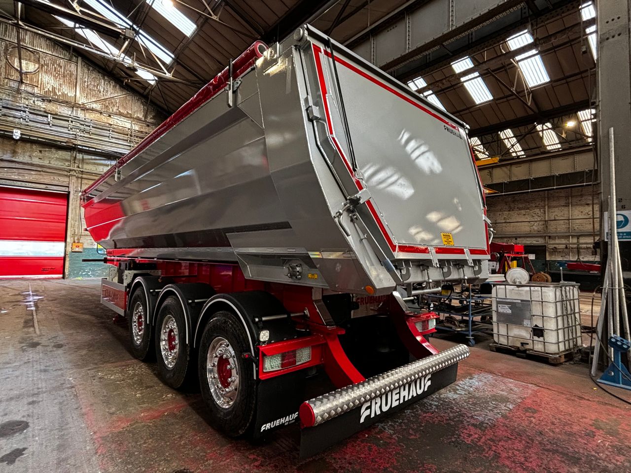 2024 Fruehauf Halfpipe Tipper Trailers for sale at MV Commercial