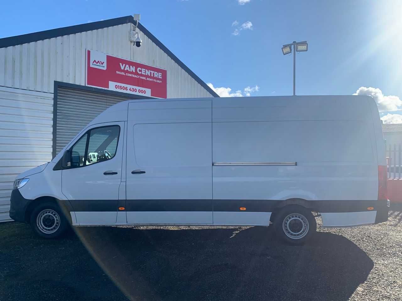 Ready to go Mercedes-Benz SPRINTER 315 L3 H2 , Van, , Under 3.5 Tonne, Single Cab, Manual, Apple Play Compatible , Cruise Control, Dual Passenger Seat, Electric Mirrors, Electric Windows, , -, - | for sale at MV Commercial, the UKs leading Truck, Trailers and Van supplier. (EJ70SVP 120000)