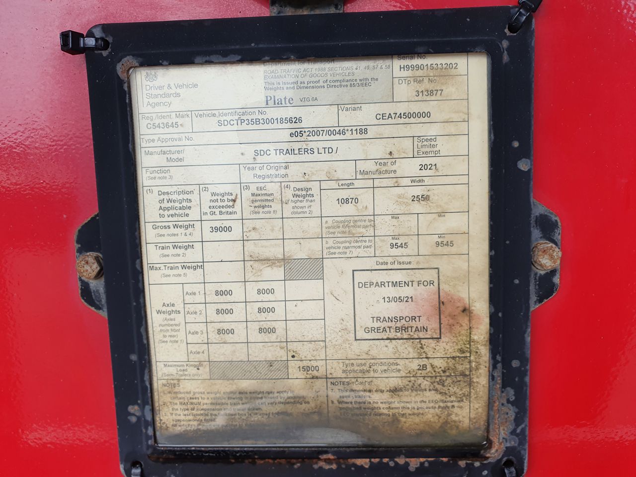 2023 SDC Tipping trailer  Trailers for sale at MV Commercial