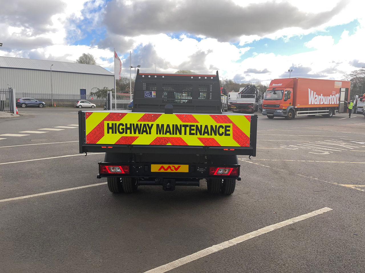 Ready to go Ford Transit, Tipper, 129, 3.5t, Day Cab, Manual, Beacons, Beacon Bar, Full Aluminium Dropsides, Towbar and Pin, Chapter 8 Markings, , -, - | for sale at MV Commercial, the UKs leading Truck, Trailers and Van supplier. (YM73ZRR 143843)