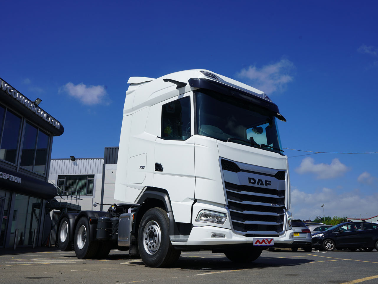 Ready to go DAF FTS XG530, Tractor Unit, 530, 80 Tonne, XG, Automatic, 9 Tonne Front Axle, Air Kit, Air suspended driver seat - Luxury Air., ASR (Anti-Slip Control), Automated gearbox, TraXon, 16 speeds., , -, - | for sale at MV Commercial, the UKs leading Truck, Trailers and Van supplier. (SN73YJW 145698)