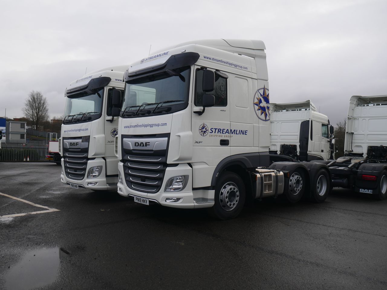 Ready to go DAF XF 480, Tractor Unit, 480, 44 Tonne, Space Cab, TraXon 12 Speed Gear Box, Alloy Fuel Tank, Cab Sunvisor , Central Locking, Driver Comfort Air Seat with Red Seatbelts, Jost Sliding 5th Wheel, , -, - | for sale at MV Commercial, the UKs leading Truck, Trailers and Van supplier. (PN19HKW 28348)