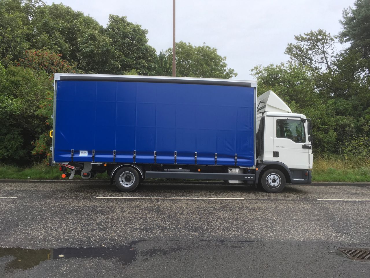 Ready to go MAN TGL 7.190, Curtainsider, 190, 7.5 Tonne, Day Cab, Automatic, Adjustable Steering Column , Barn Doors, Bluetooth Audio Streaming, CD Player, Climate Control System, , -, - | for sale at MV Commercial, the UKs leading Truck, Trailers and Van supplier. (SK19BFY 28468)