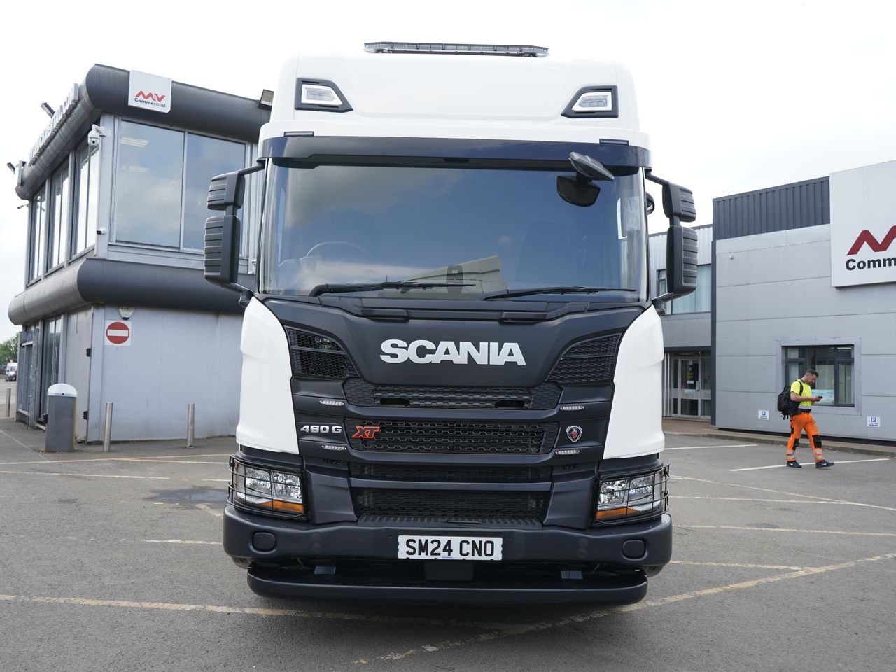 Ready to go Scania G460, Cabin Spec, 460, 32 Tonne, Highline Sleeper, Automatic, 28mm Keruing Hardwood Floor, 2 x 8.5 Tonne Front Axles, 4 x Crane Pads, Access Ladder, Bluetooth/AUX/USB Dashboard Input, , Palfinger, PK 65002 SH HIGH PERFORMANCE | for sale at MV Commercial, the UKs leading Truck, Trailers and Van supplier. (SM24CNO 286846)