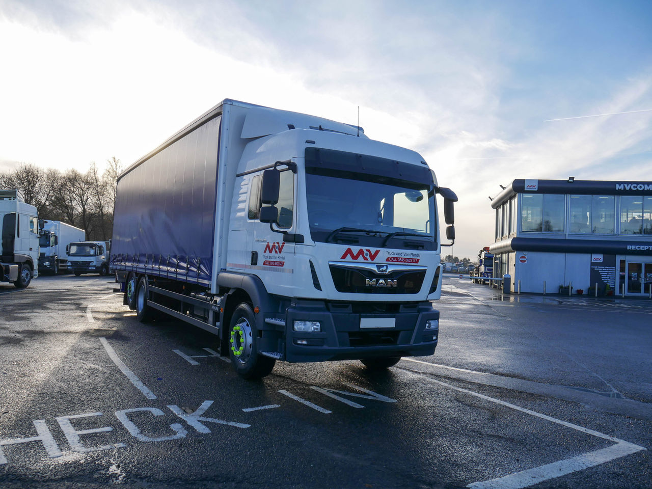 Ready to go MAN TGM 26.320, Curtainsider, 320, 26 Tonne, LX Cab, Automatic, 2x Wheel Chocks and Holders, Air Conditioning, Air Kit, Anteo 1500KG Tuck under Tail Lift , Barn Doors, , -, - | for sale at MV Commercial, the UKs leading Truck, Trailers and Van supplier. (SK19BAA 29085)