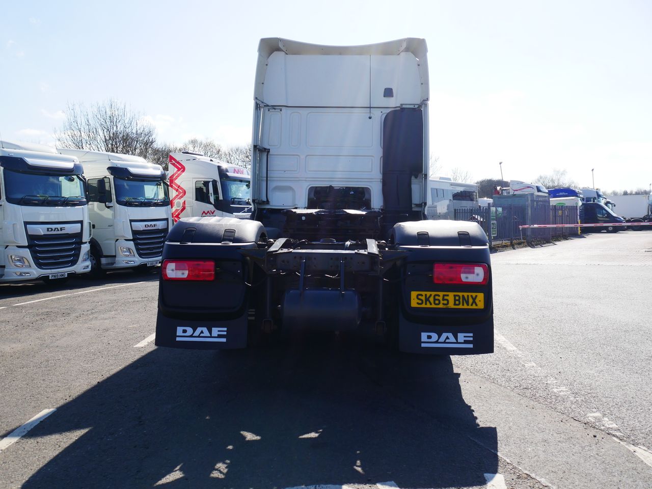 Ready to go DAF XF 510, Tractor Unit, 510, 44 Tonne, Super Space Cab, Automatic, 2 X USB Charging Points, 42l Refrigerator Drawer , 9 Tonne Front Axle, Adaptive Cruise Control, Air Conditioning, , -, - | for sale at MV Commercial, the UKs leading Truck, Trailers and Van supplier. (SK65BNX 30779)