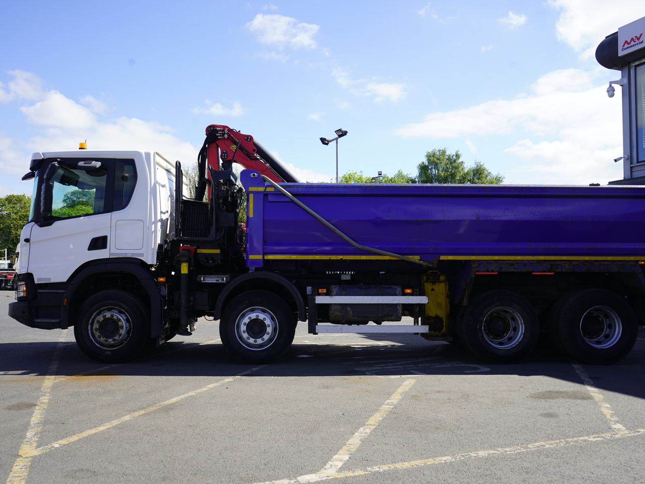 2018 Scania P410 Tipper Grab for sale at MV Commercial