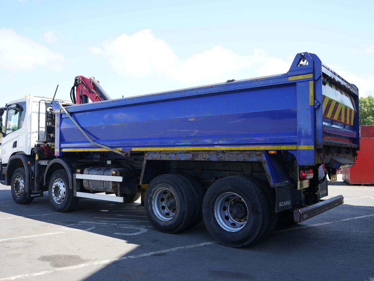 2018 Scania P410 Tipper Grab for sale at MV Commercial