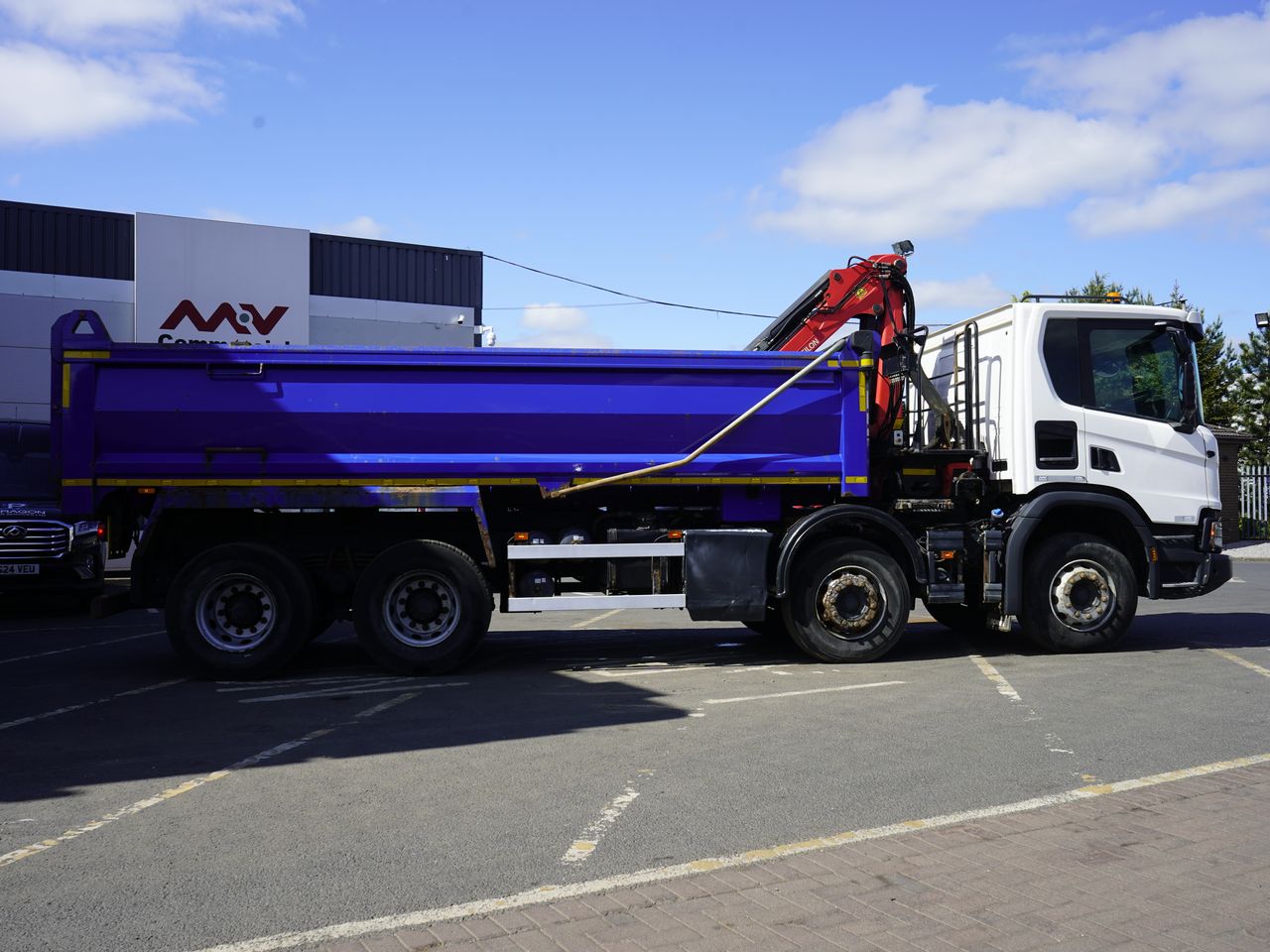 2018 Scania P410 Tipper Grab for sale at MV Commercial
