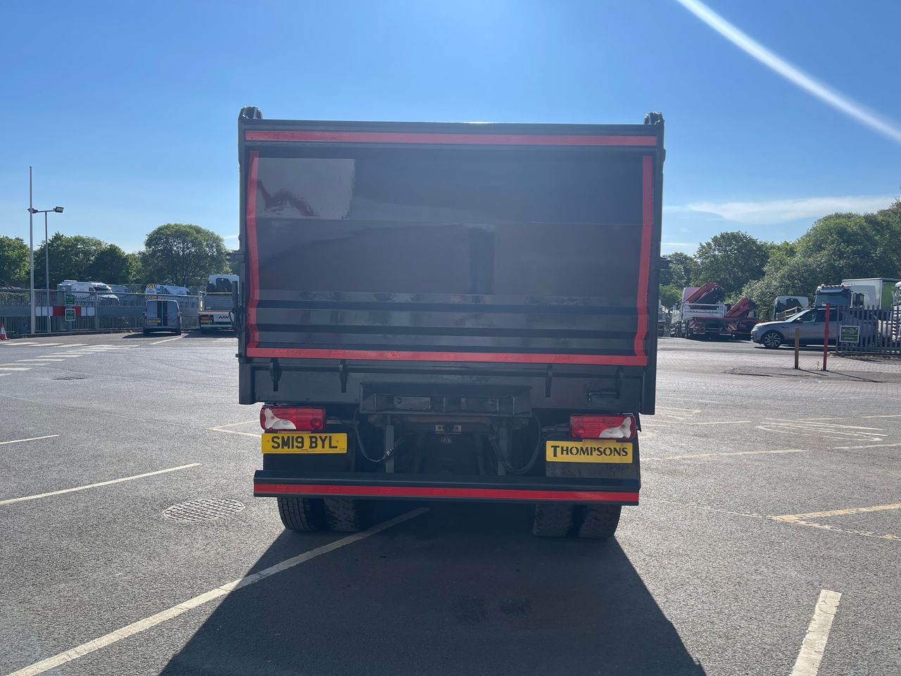Ready to go Scania P410 XT, Tipper, 410, 32 Tonne, Day Cab, Automatic, Thompson Body with Easy Sheet, Beacons, High Ground Clearance, HYVA Ram, Air Tailgate, , -, - | for sale at MV Commercial, the UKs leading Truck, Trailers and Van supplier. (SM19BYL 348993)