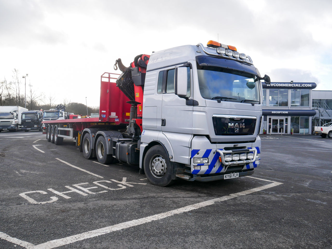 2016 Montracon 3 Axle Extendable Flatbed Trailers for sale at MV Commercial