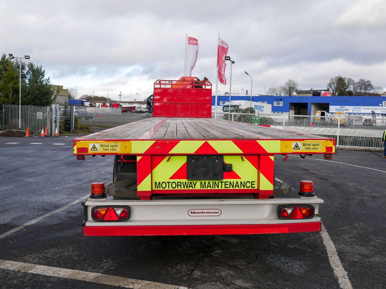 2016 Montracon 3 Axle Extendable Flatbed Trailers for sale at MV Commercial