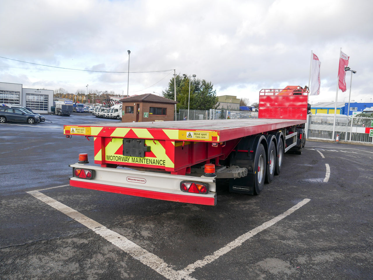 2016 Montracon 3 Axle Extendable Flatbed Trailers for sale at MV Commercial