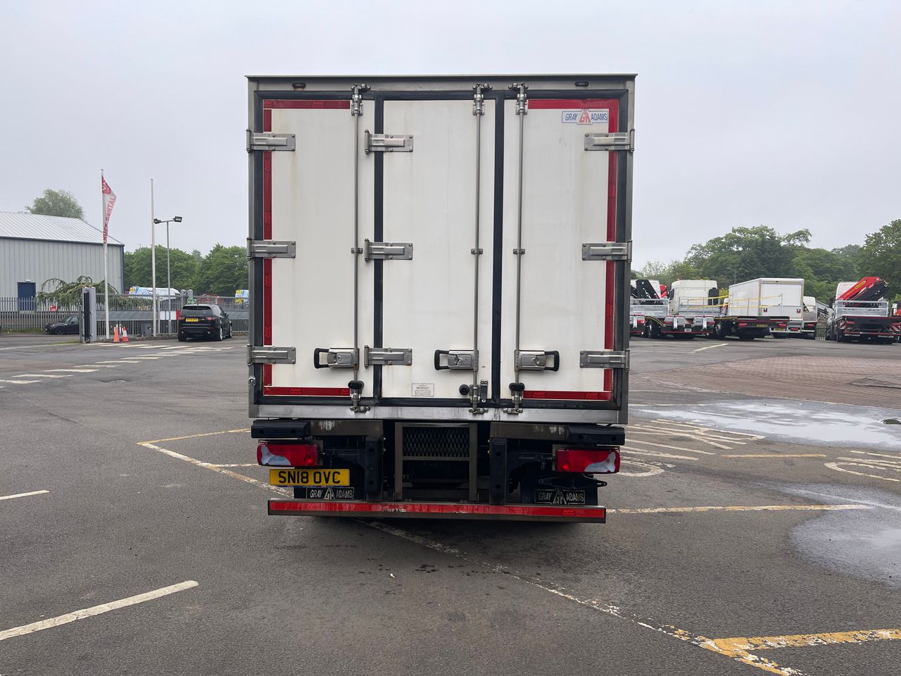 Ready to go MAN TGL 8.190 , Refrigerated, 190, 7.5 Tonne, Day Cab, Automatic, Gray & Adams Body , Carrier Fridge, Triple Rear Door, Standby Hookup, Rear access step, , -, - | for sale at MV Commercial, the UKs leading Truck, Trailers and Van supplier. (SN18OVC 359842)