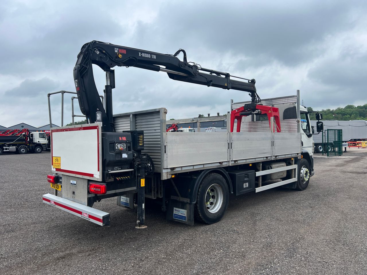 Ready to go DAF LF 290, Brick Grabs, 290, 18 Tonne, Day Cab, 6-Speed AS Tronic 6AS1000 OD, 6.75-0.78 Automatic Gearbox, 3 Seats in Cab, Adaptive Cruise Control, Advanced Emergency Braking System (AEBS), Air Conditioning, Armrest - Driver Seat Only, , HIAB, X-HIDUO 118 B-1	 | for sale at MV Commercial, the UKs leading Truck, Trailers and Van supplier. (SK21ADV 361710)