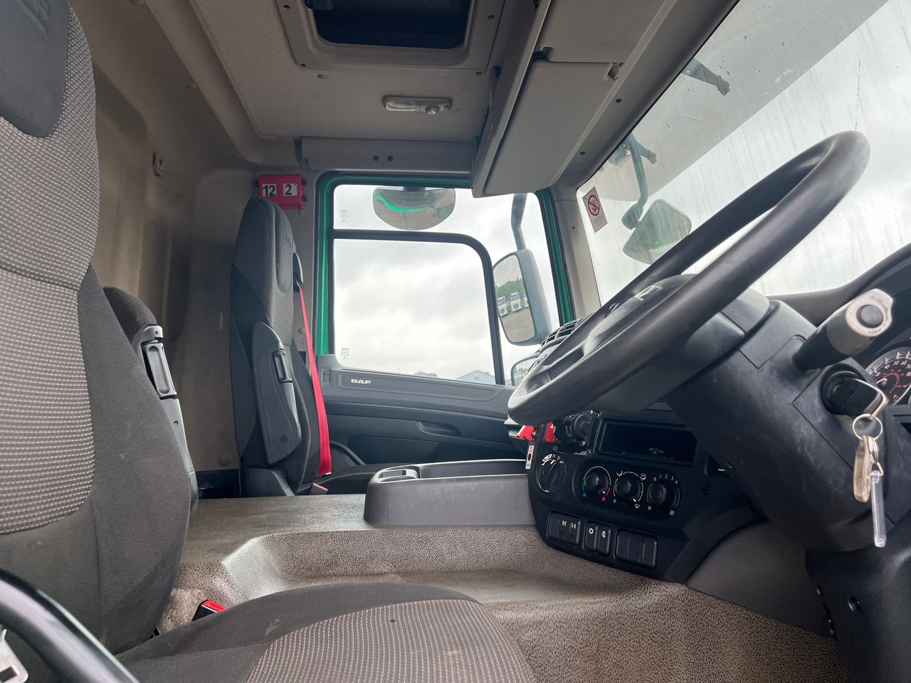 Ready to go DAF CF 400, Tipper Grab, 400, 32 Tonne, Day Cab, Automatic, Sweeper: Chapter 8 On Rear Door with Directional Arrow, Front Strobes, Air Conditioning, Diff Lock, Sun Roof, , Palfinger Epsilon, M125L Grab | for sale at MV Commercial, the UKs leading Truck, Trailers and Van supplier. (LK18JGU 361863)