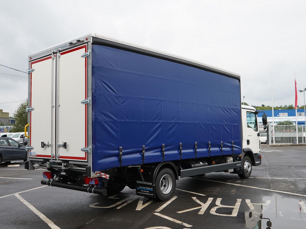 Ready to go MAN TGL 10.190, Curtainsider, 190, 10 Tonne, Day Cab, Automatic, Anteo Cantilever Tail lift, Barn Doors, Cab Deflector, Cab Sunvisor , Can be Up Rated to 10t GVW, , -, - | for sale at MV Commercial, the UKs leading Truck, Trailers and Van supplier. (SL69TKC 36574)