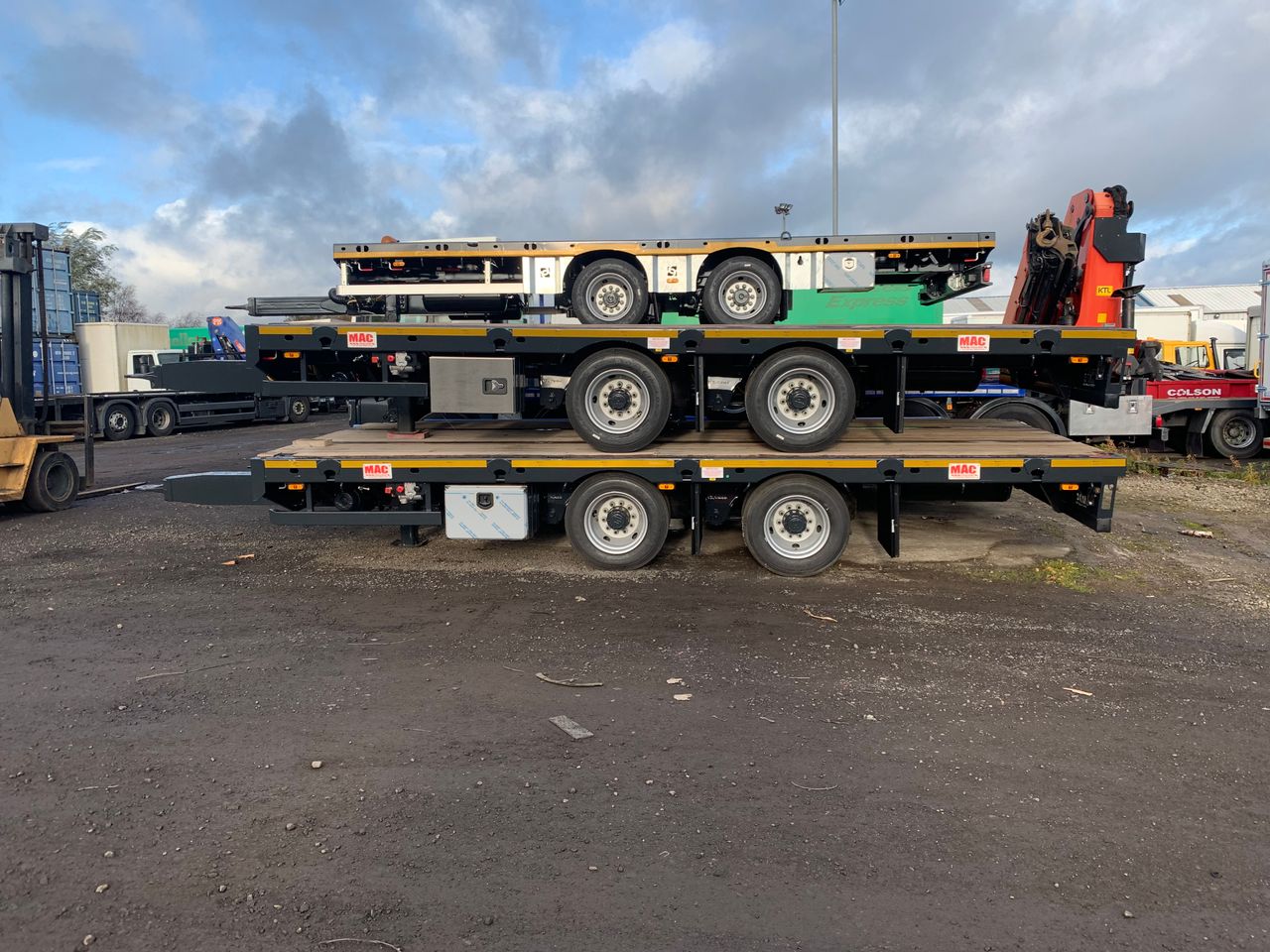 2019 MAC  2 Axle Draw Bar Trailer Trailers for sale at MV Commercial