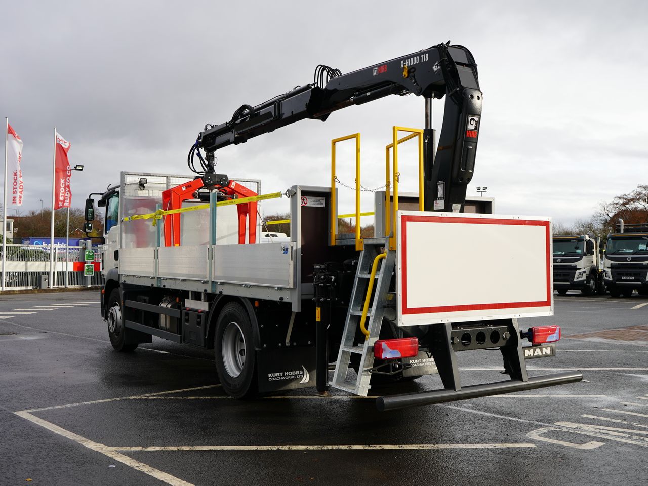 Ready to go MAN TGM 18.290, Brick Grabs, 290, 18 Tonne, Day Cab, Automatic, Anti Lock Brakes (ABS), ASR ( anti slip control ), Brick Grab, Cab Sunvisor , Cruise Control, , HIAB, X-HIDUO 118 B-1	 | for sale at MV Commercial, the UKs leading Truck, Trailers and Van supplier. (SN20YFW 40894)