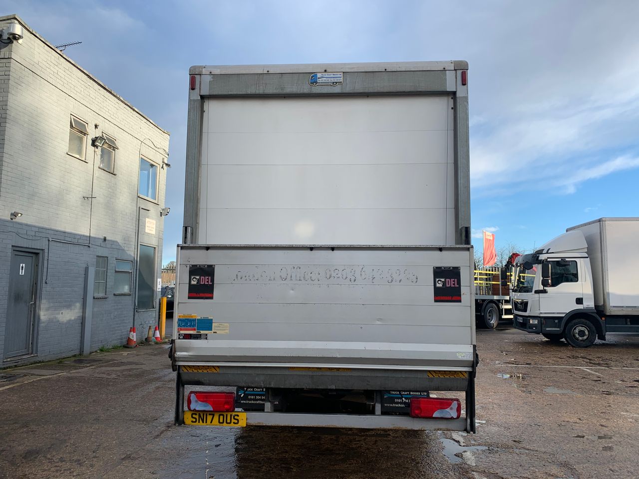 Ready to go MAN TGL 10.190, Box, 190, 7.5 Tonne, Day Cab, Automatic, Air Conditioning, Anti Lock Brakes (ABS), Bluetooth/AUX/USB Dashboard Input, Cab Sunvisor , DEL Column Tail Lift, , -, - | for sale at MV Commercial, the UKs leading Truck, Trailers and Van supplier. (SN17OUS 44775)