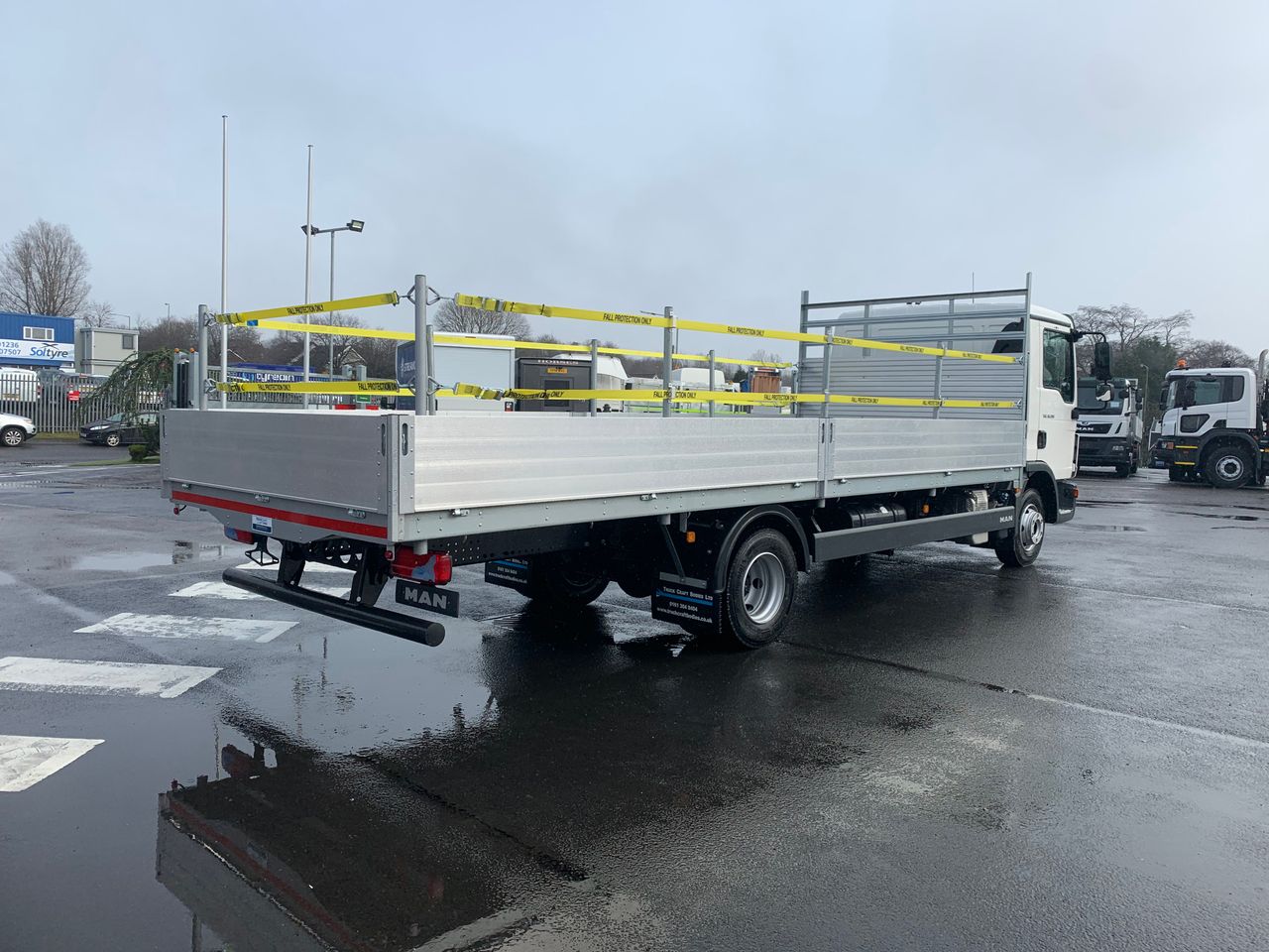 Ready to go MAN TGL 10.190, Dropside, 190, 7.5 Tonne, Day Cab, Automatic, 4 Dropsides, Adjustable Rear Underrun Bar, Air Conditioning, Cab Sunvisor With LED Lights, Electric Windows, , -, - | for sale at MV Commercial, the UKs leading Truck, Trailers and Van supplier. (SK21BFA 46487)