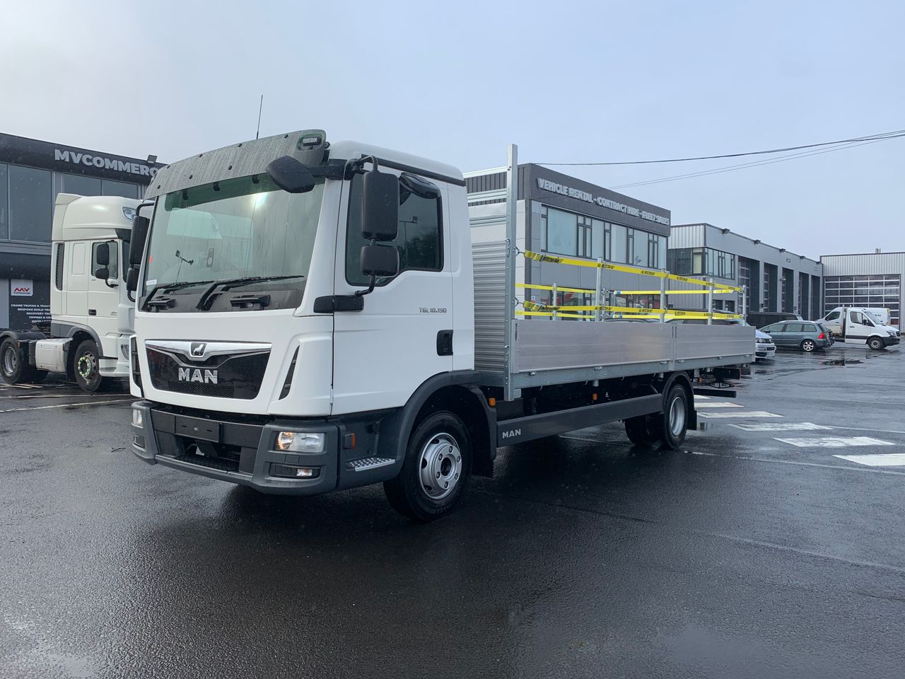 Ready to go MAN TGL 10.190, Dropside, 190, 7.5 Tonne, Day Cab, Automatic, 4 Dropsides, Adjustable Rear Underrun Bar, Air Conditioning, Cab Sunvisor With LED Lights, Electric Windows, , -, - | for sale at MV Commercial, the UKs leading Truck, Trailers and Van supplier. (SK21BFA 46490)
