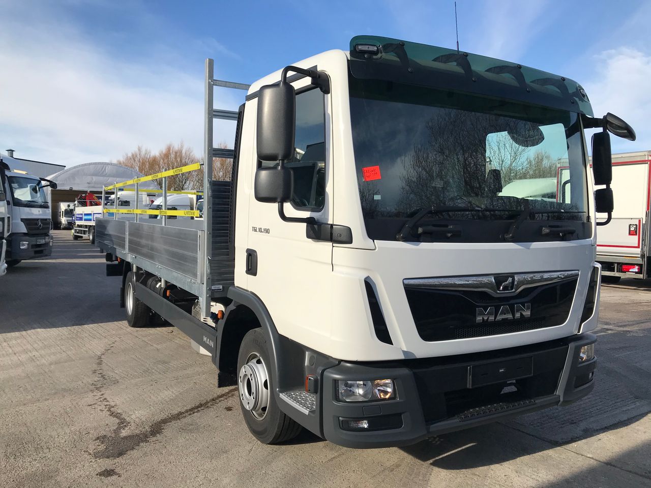 Ready to go MAN TGL 10.190, Dropside, 190, 10 Tonne, Day Cab, Automatic, 3 Seats in Cab, 4 Dropsides, Air Conditioning, Cab Sunvisor , Electric Windows, , -, - | for sale at MV Commercial, the UKs leading Truck, Trailers and Van supplier. (SN70YMG 47452)